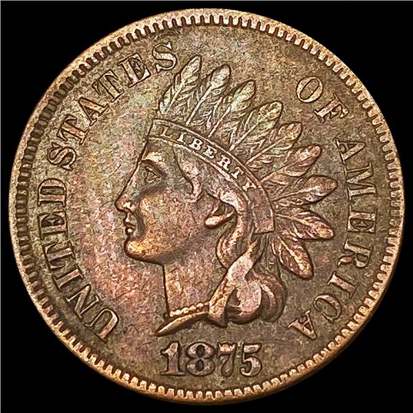 1875 Indian Head Cent HIGH GRADE