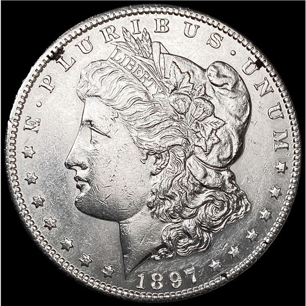 1897-S Morgan Silver Dollar UNCIRCULATED