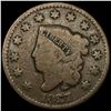 Image 1 : 1827 Coronet Head Large Cent NICELY CIRCULATED