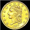 Image 1 : 1837 $2.50 Gold Quarter Eagle CLOSELY UNCIRCULATED