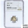 Image 1 : 1829 Capped Bust Half Dime NGC MS62