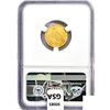 Image 2 : 1915 $2.50 Gold Quarter Eagle NGC MS61