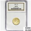 Image 1 : 1855 $3 Gold Piece NGC AU58
