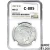 Image 1 : 1927-D Silver Peace Dollar NGC MS62