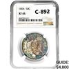 Image 1 : 1806 Draped Bust Half Dollar NGC XF45