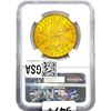 Image 2 : 1873 Open 3 $20 Gold Double Eagle NGC MS62