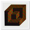 Image 1 : Bidim de la serie Structures Universelles De L'Hexagone by Vasarely (1908-1997)