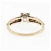 Image 7 : Antique 18K & 14K Gold Old European Diamond Solitaire Engagement or Promise Ring