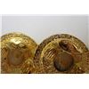 Image 6 : Chanel Gold-tone Metal Round Faux Pearl Logo Clip-on Earrings