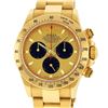Image 2 : Rolex Mens 18K Yellow Gold "Paul Newman" Champagne Dial Daytona 40MM With Rolex