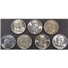Image 1 : COLLECTORS LOT FRANKLIN HALF DOLLARS