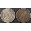 Image 2 : 1921 MORGAN & 1923-S PEACE DOLLARS AU