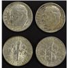 Image 2 : (50) 90% SILVER ROOSEVELT DIMES