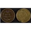 Image 2 : 1860 XF & 1863 VF INDIAN CENTS