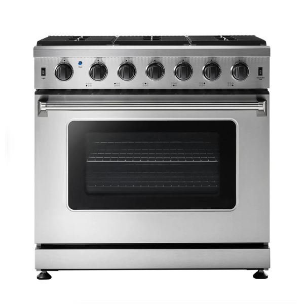 Thor Kitchen 36" Gas Convection Range-Unused