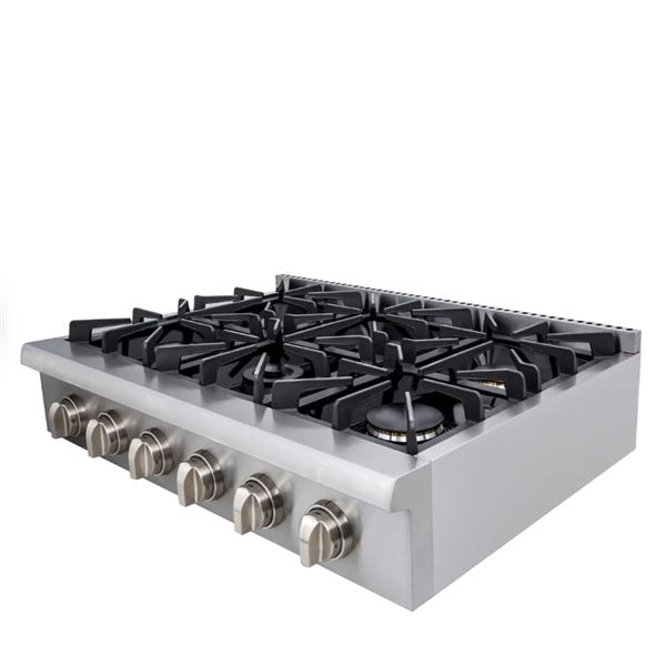 Thor Kitchen 36" Gas Range Cooktop-Unused