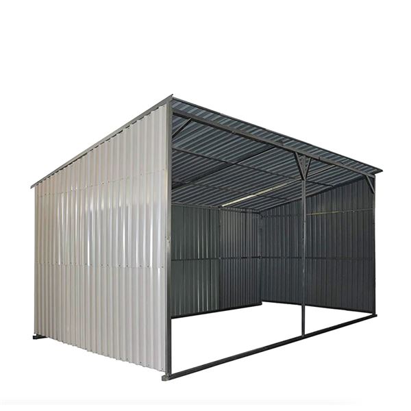 TMG Industrial 12'x20' Metal Livestock Shed-Unused