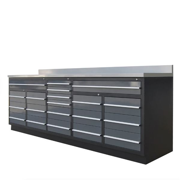 TMG Industrial Pro Series 10' 20 Drawer Workbench-Unused