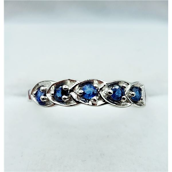 Natural Blue Sapphire Ring-Unused