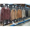 Image 1 : LOT DE 7 VESTES EN SUEDE HOMME ASSORTIS S-XL