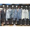 Image 2 : LOT DE 18 VESTES DE JEANS HOMME ASST S/M/L