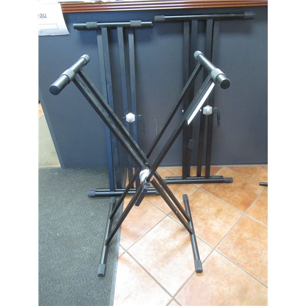 LOT DE 3 SUPPORTS AJUSTIBLE p/PIANO DIGITAL