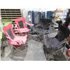Image 2 : LOT DE 8 CHAISES PLIABLES ASSORTIS