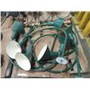 Image 2 : LOT DE 7 LUMINAIRES EXT. POUR LAMPADAIRES vert