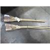 Image 1 : LOT DE 7 TORCHES EN BAMBOU