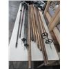 Image 1 : LOT DE 13 BÂTONS DE SKI & MARCHE ASST