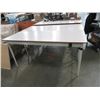 Image 1 : LOT DE 4 TABLES 29”x60”x28”