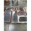Image 1 : LOT DE 7 MIROIR MURAL RÉTRO ASSORTIS