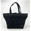 Image 3 : Chanel Black Canvas Raw Edge Tote Bag