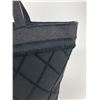 Image 6 : Chanel Black Canvas Raw Edge Tote Bag