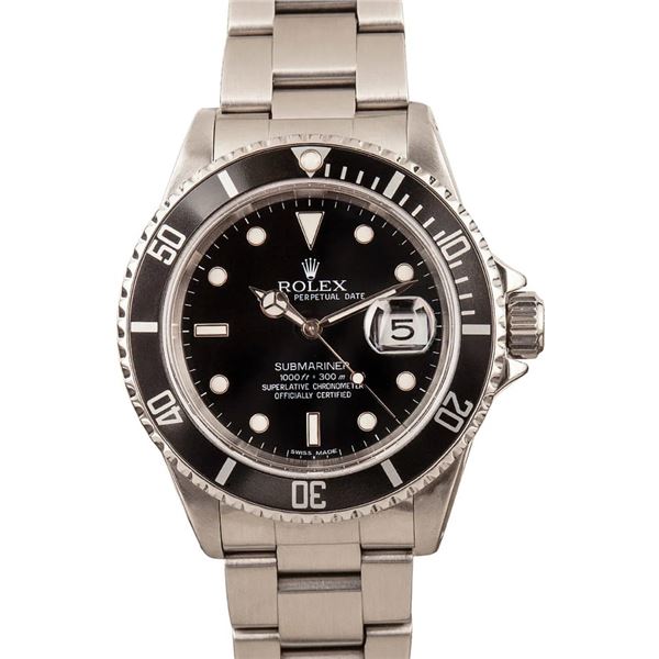 Pre-owned Rolex Submariner 16610