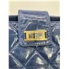 Image 6 : Chanel Blue Glazed Calfskin Quilted Tote Bag