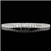 Image 1 : 18k White Gold 6.50ct Diamond Bracelet