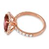 Image 2 : 2.11ct Pink Tourmaline 14 K Rose Gold Ring
