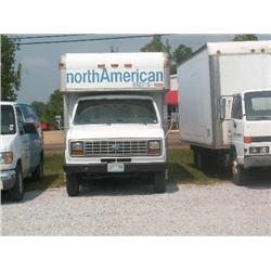 1990 FORD E-350 BOX TRUCK