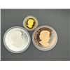 Image 2 : 2013-Coin Set- Canada An Allegory-622 Minted only - Gold, Silver and Bronze Coin