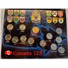 Image 2 : 1992 25 Cents Sertling Coin Set of 12 coins with 1992 Millenium Nickel Set