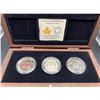 Image 1 : 2015 $25 Fine Silver 3-Coin Set-Sainging Moon Mask