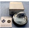 Image 2 : 2009 $20 Sterling Coloured Coin, Toronto Maple Leafs- Goalie Mask