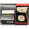 Image 2 : 2007 25 Cents Coloured coin- Ruby-Troated Hummingbird
