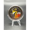 Image 1 : 2012 25 Cents Coloured coin- Evening Grosbeak