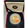 Image 2 : 2012 25 Cents Coloured coin- Evening Grosbeak