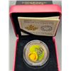 Image 2 : 2014 25 Cents Coloured coin- Water Lily and Leopard Frog