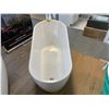 Image 2 : UPC WHITE CERAMIC HIGH BACK BATHTUB