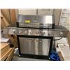 Image 1 : GRILL CHEF STAINLESS STEEL PROPANE BBQ WITH TANK & BBQ UTENSILS