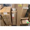 Image 8 : 5 PALLETS OF ASSORTED ITEMS INCLUDING; FLOORING, CABINET BASKETS, DOOR HANDLES, SINK PARTS & MORE